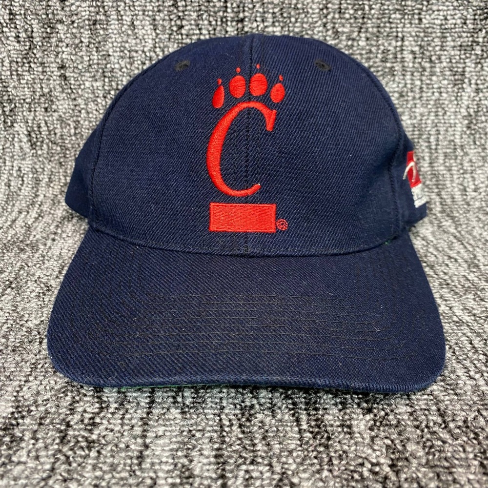 VTG Cincinnati Bearcats Hat Snapback Cap Sports Specialties Navy Green Brim